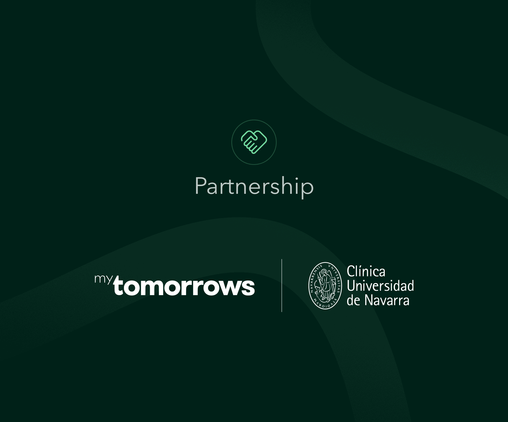 myTomorrows CUN partnership logo lock up