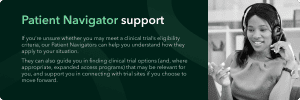 Patient Navigator support